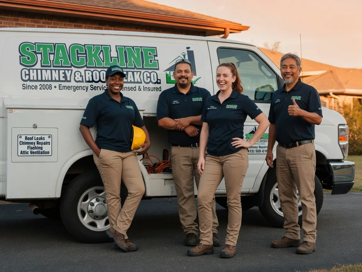 Chimney flashing repair company in Maple Hill, KS